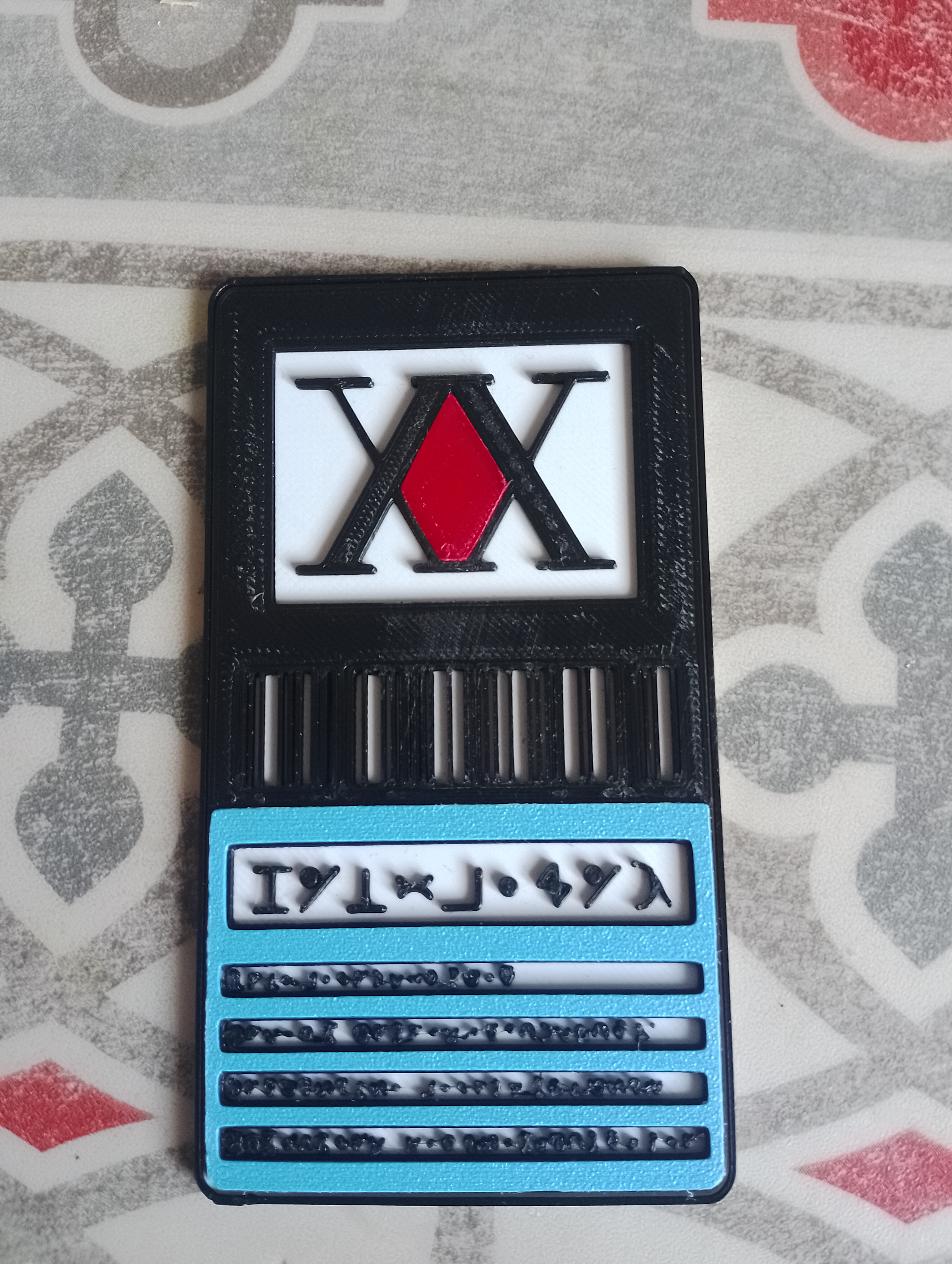 HxH tessera licenza Hunter ( no AMS)