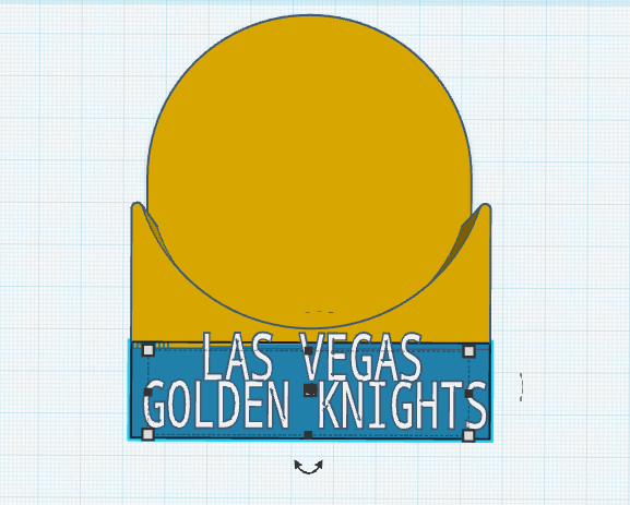 las vegas puck display