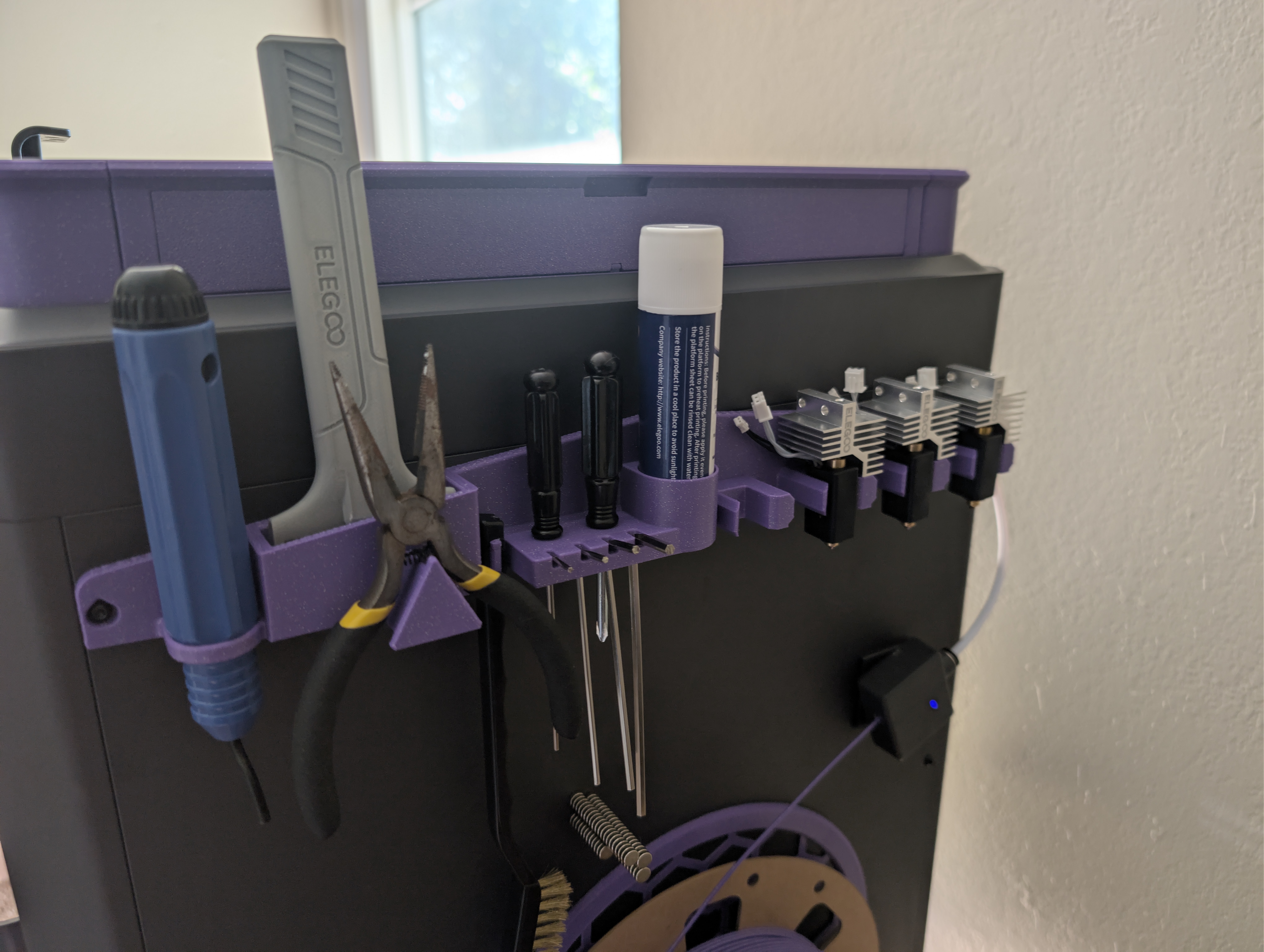 Centauri Carbon tool and hotend holder