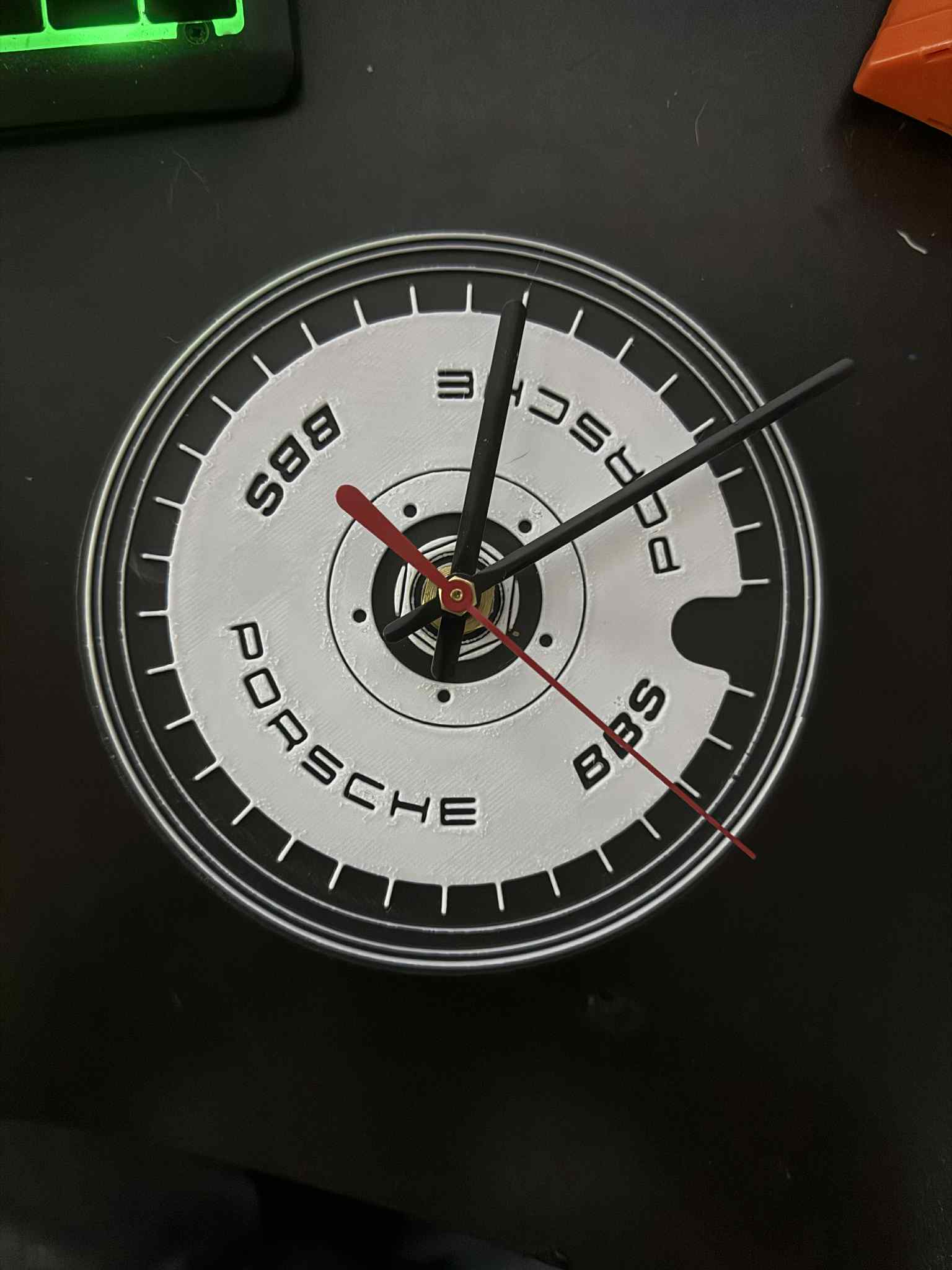 Porsche BBS clock