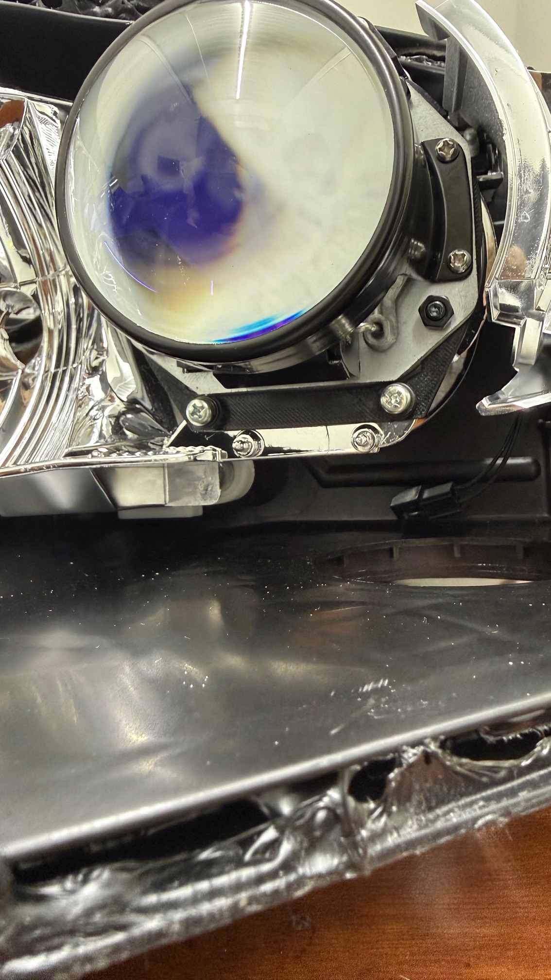 Miata NC HID projector bracket  Morimoto Micro D2S 5.0 — miniatura 2
