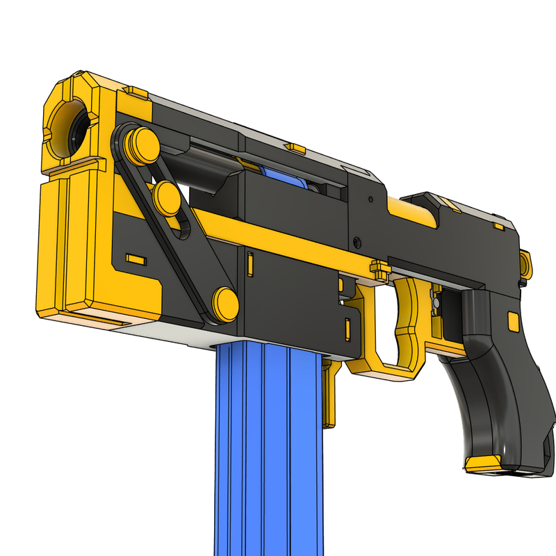 X-Shot Micro 2.0 Reshell 6 - Mag-Fed Variant v1.2 by Domochevsky ...