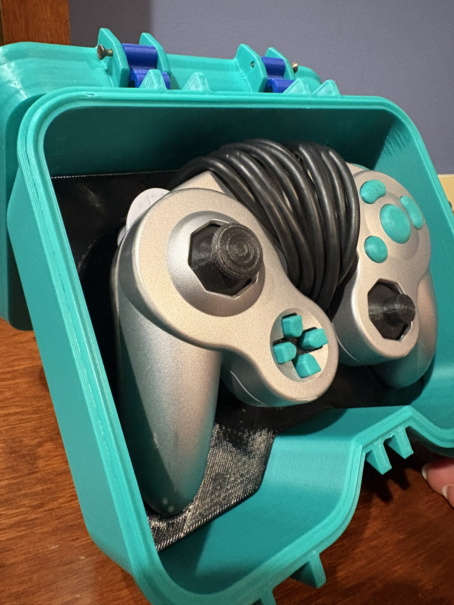 TPU Inserts for - Bibben's Rugged Snap Closure Box for the Gamecube Controller