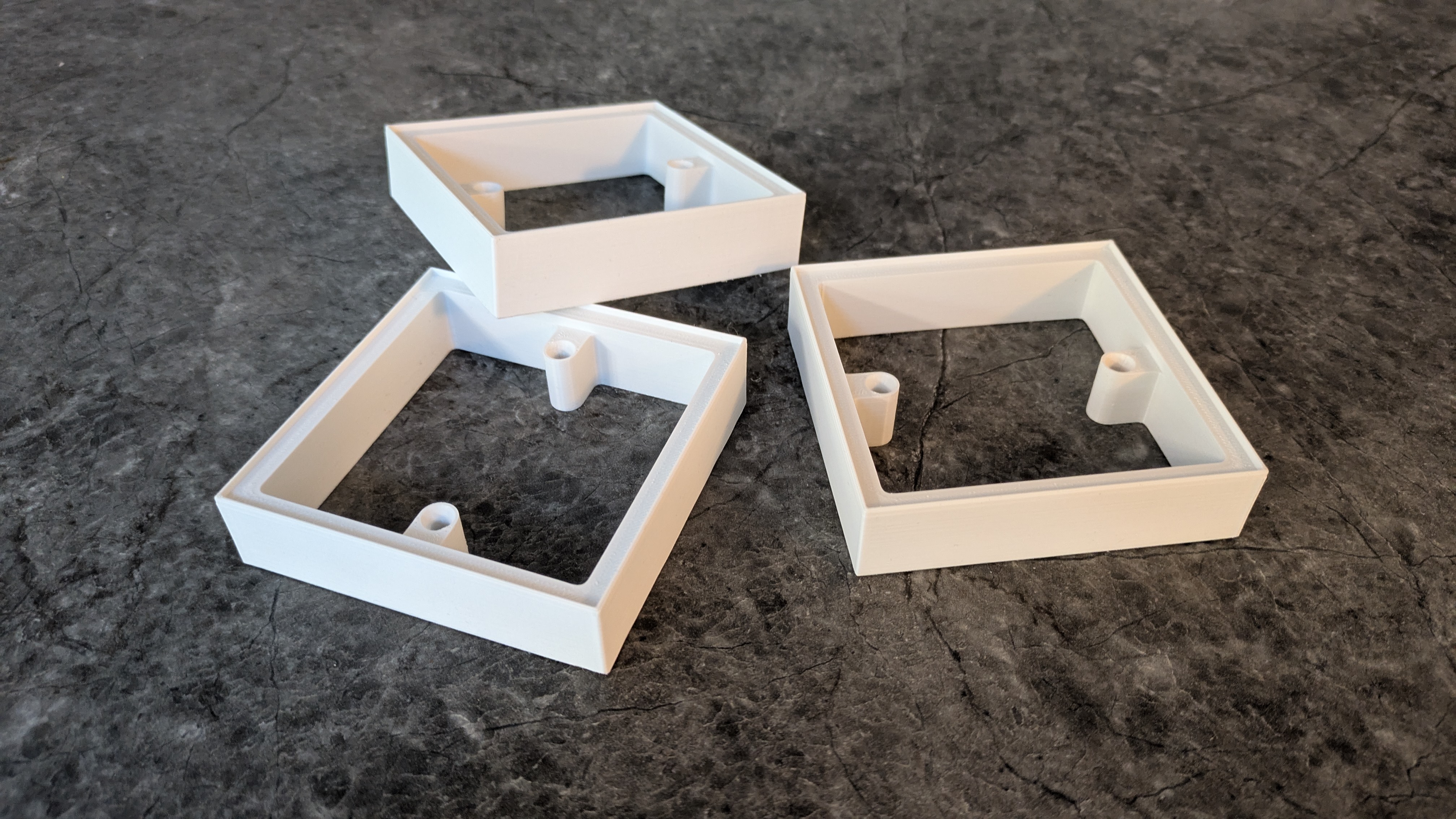 Light switch spacers