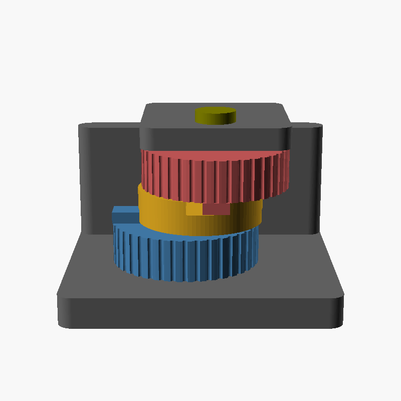 Oldham Coupling Fidget — Offset-Shaft Constant-Velocity Demo Toy