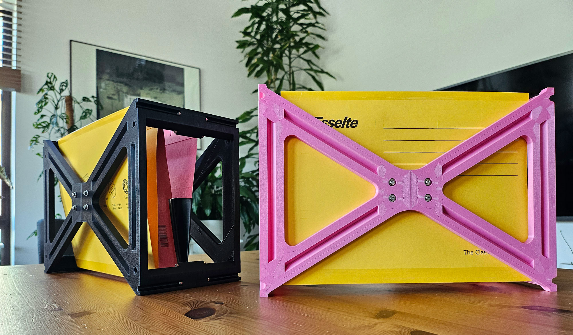 Hanging folder box - rack