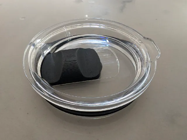Yeti cup lid slider
