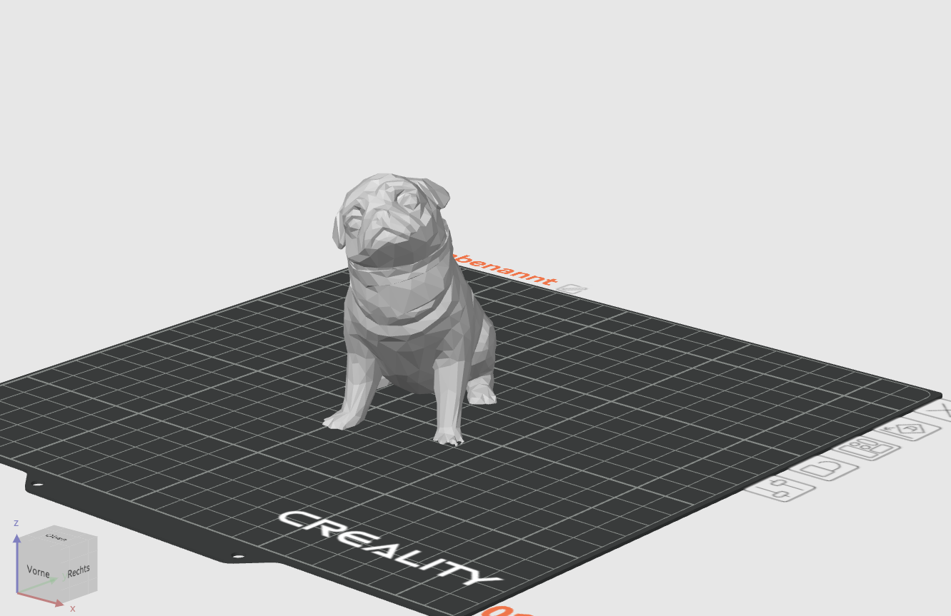 Pug Low-Poly