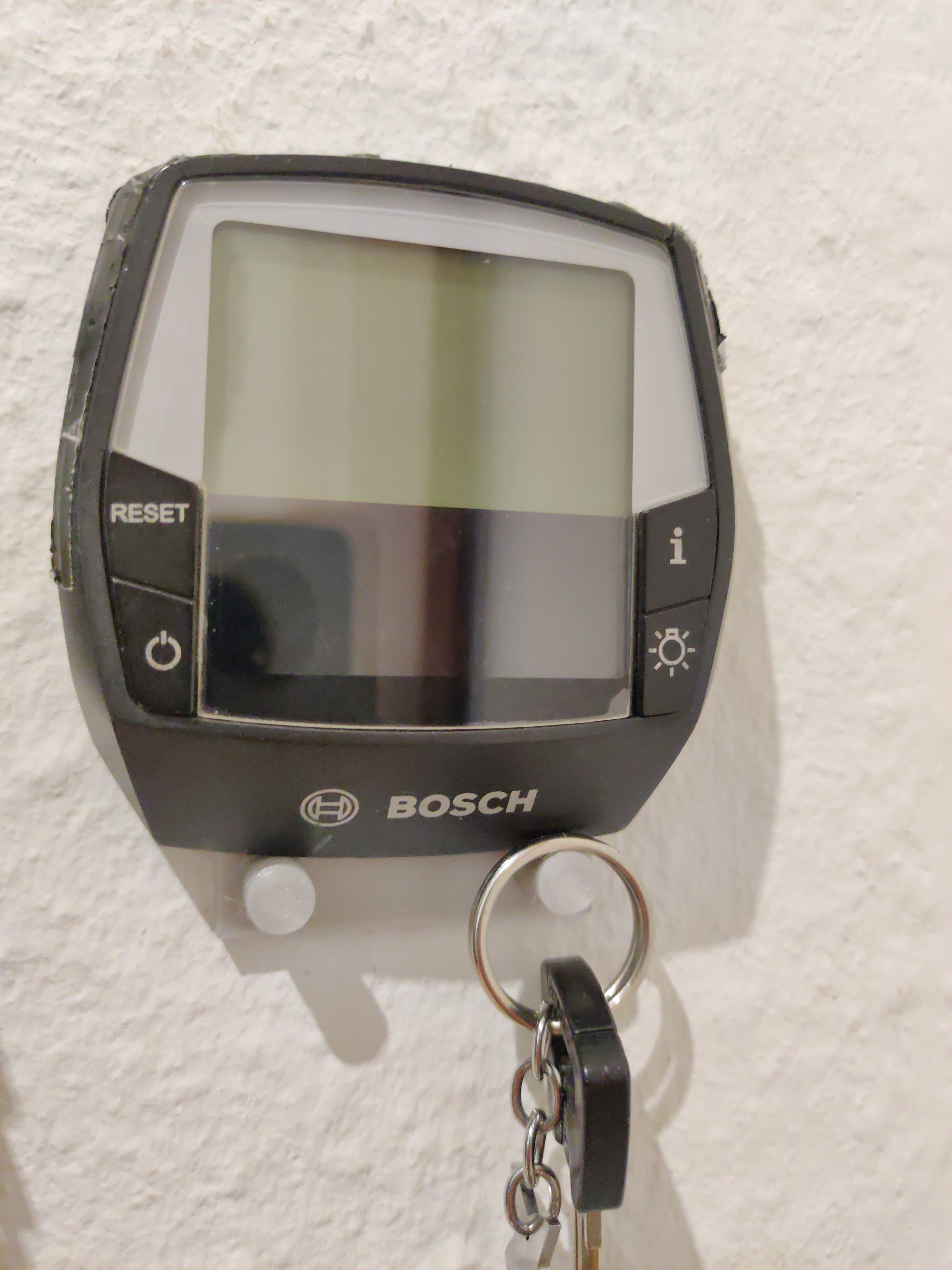 Wandhalter für Bosch eBike Intuvia Fahrrad Computer (Display)  und Schlüssel