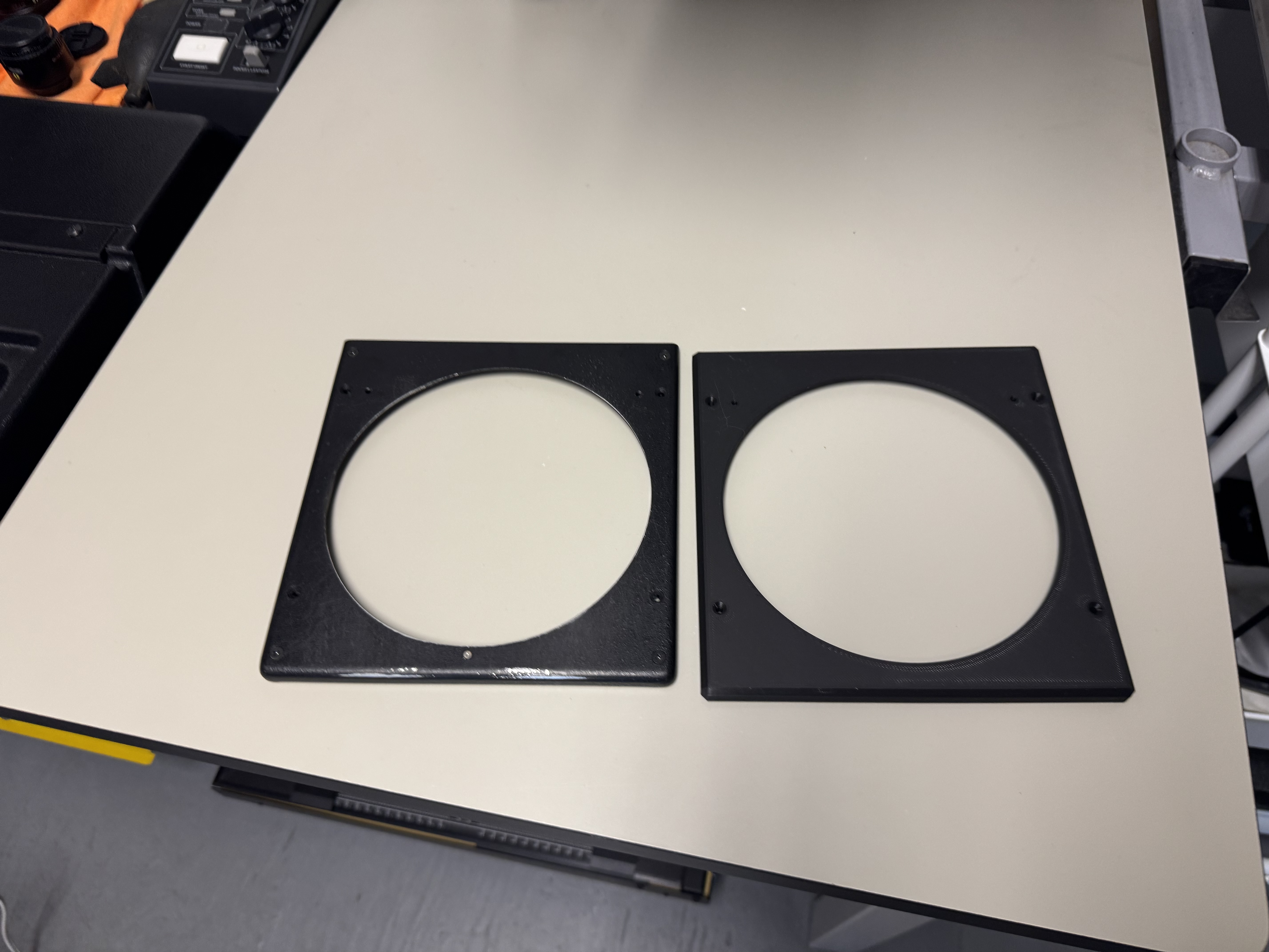 LPL 4500/7450 series enlarger negative stage bottom plate