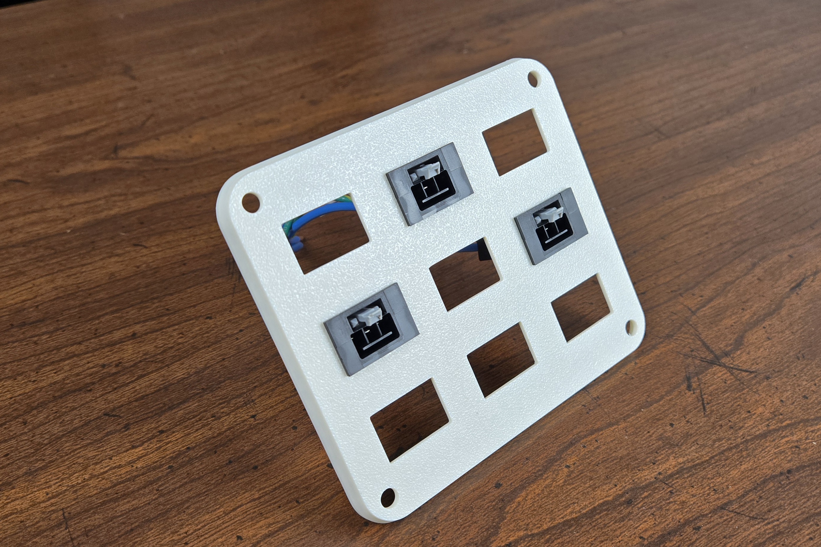 Wago WINSTA MINI Power Distribution Face Plate