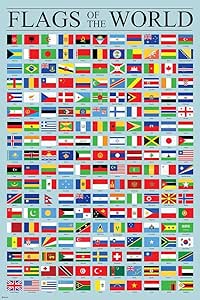 Flags of the World as Keychains