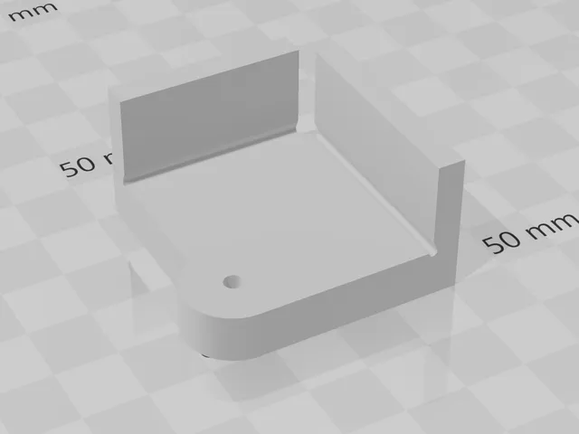 Ikea Bodbyn drilling template - corner