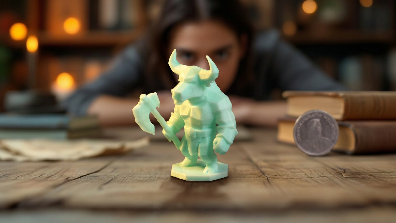 Horned Warrior Figurine