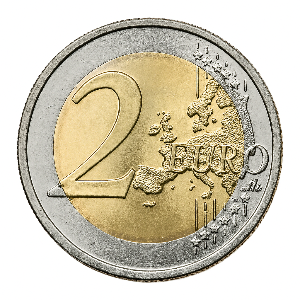 2 EURO COIN dummy