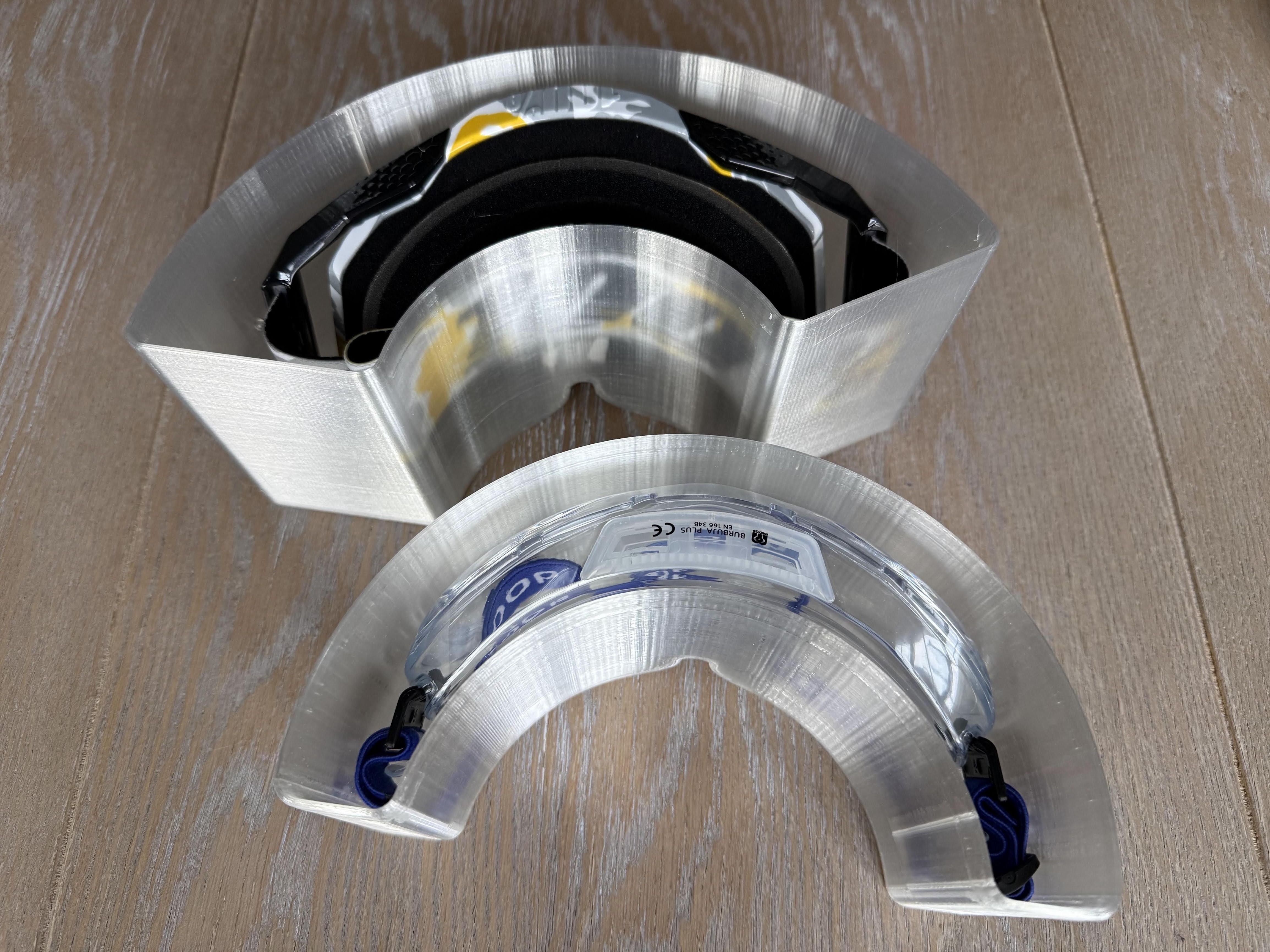 Parametric Box for Safety or Motocross Goggles