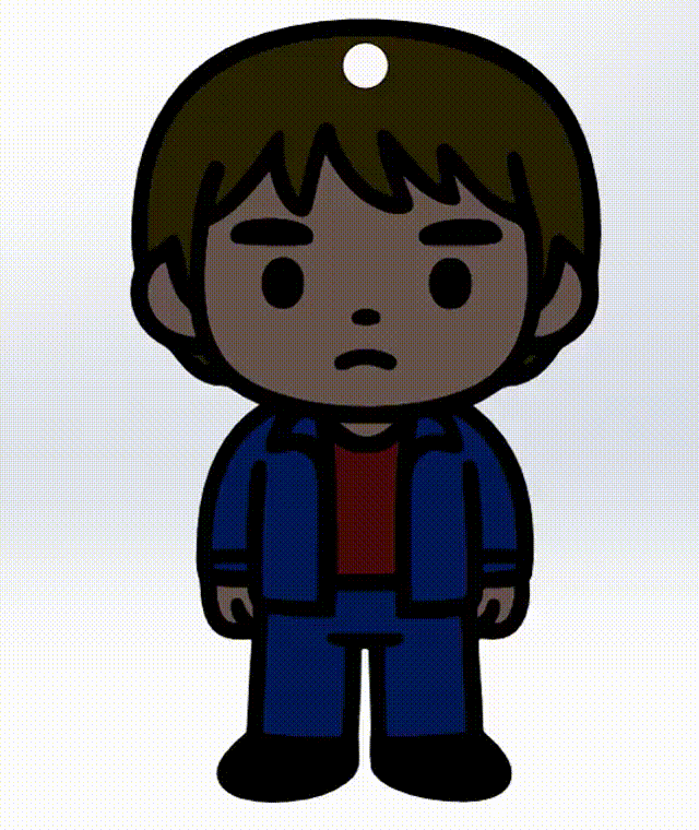 Stranger Things Jonathan Byers - Keychain