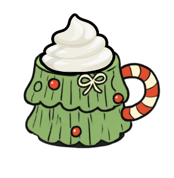 Christmas Tree Mug Cookie Cutter