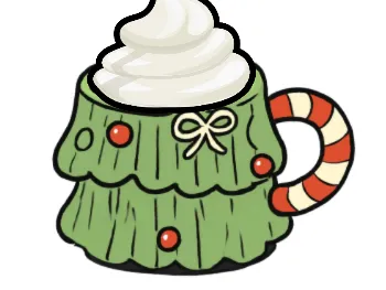 Christmas Tree Mug Cookie Cutter