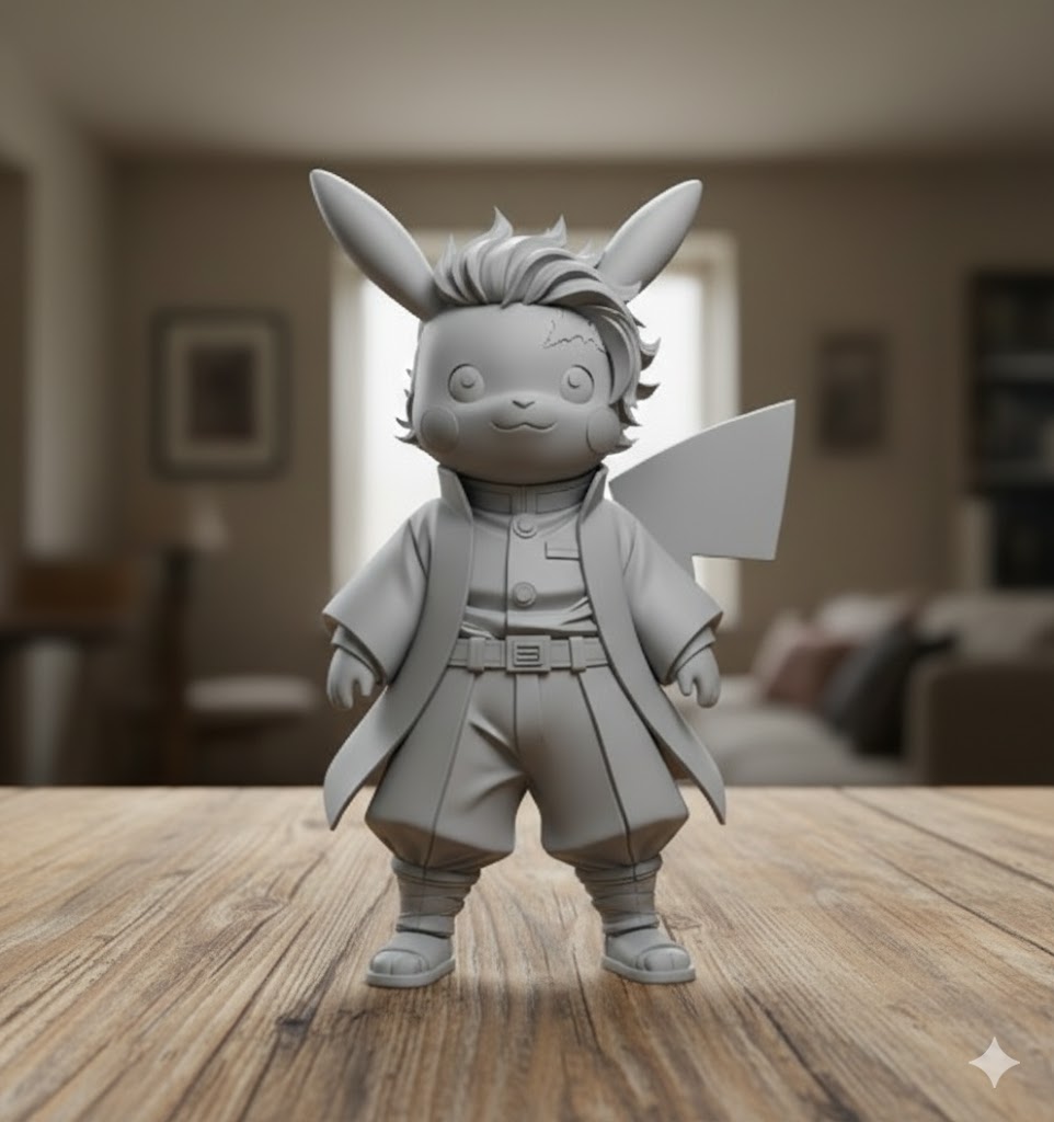 pikachu Tanjiro Kamado