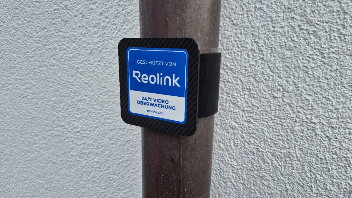 Security camera sign