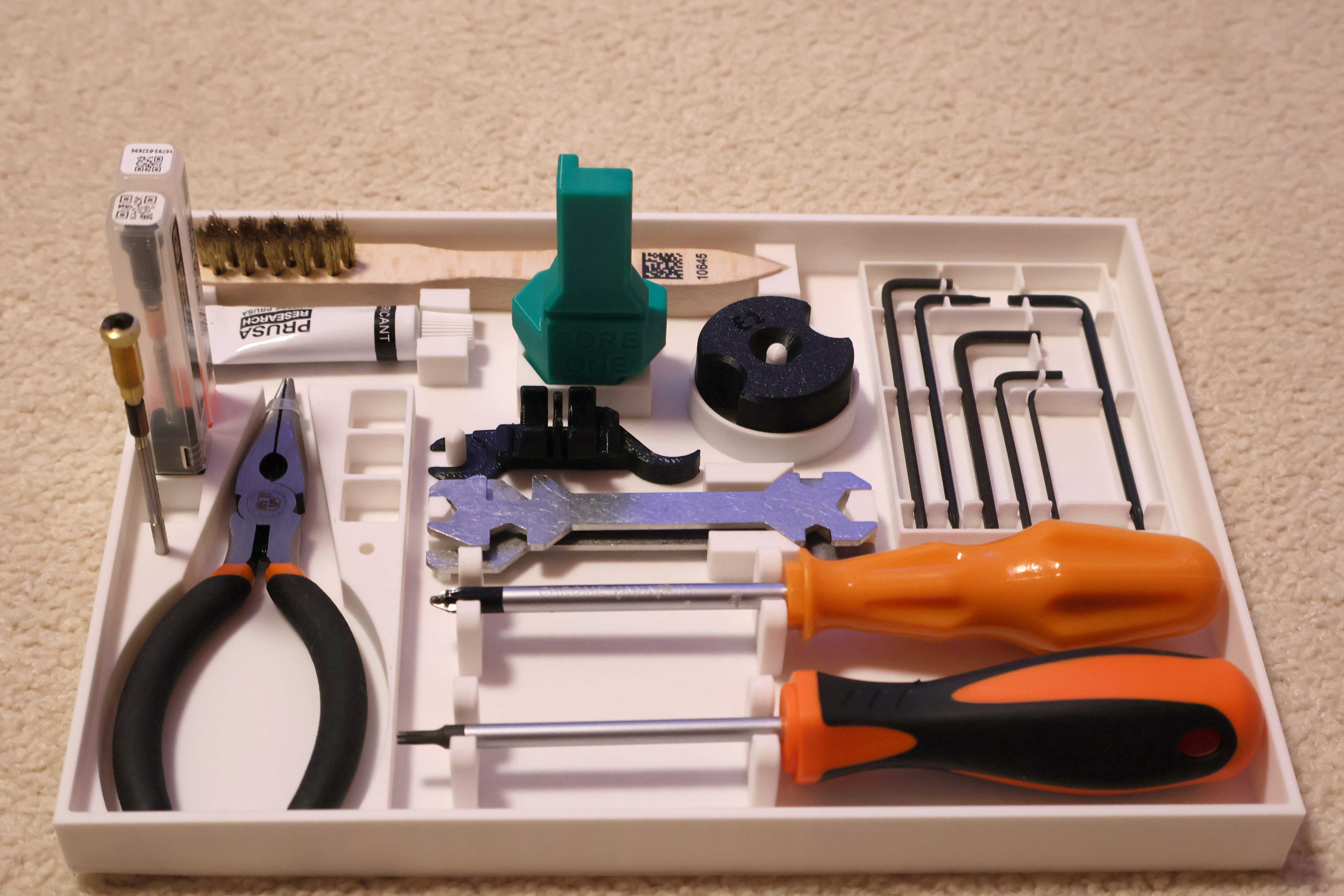 Miniatura 3 do modelo 3D CORE ONE (+) Tool Tray - gridfinity compatible