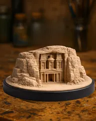 Petra Treasury Miniature