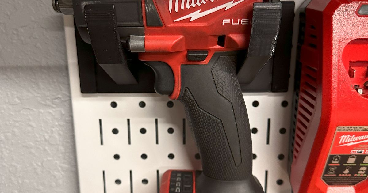 Milwaukee M18 Impact Holder for DDD Wall Control system. by Matt M