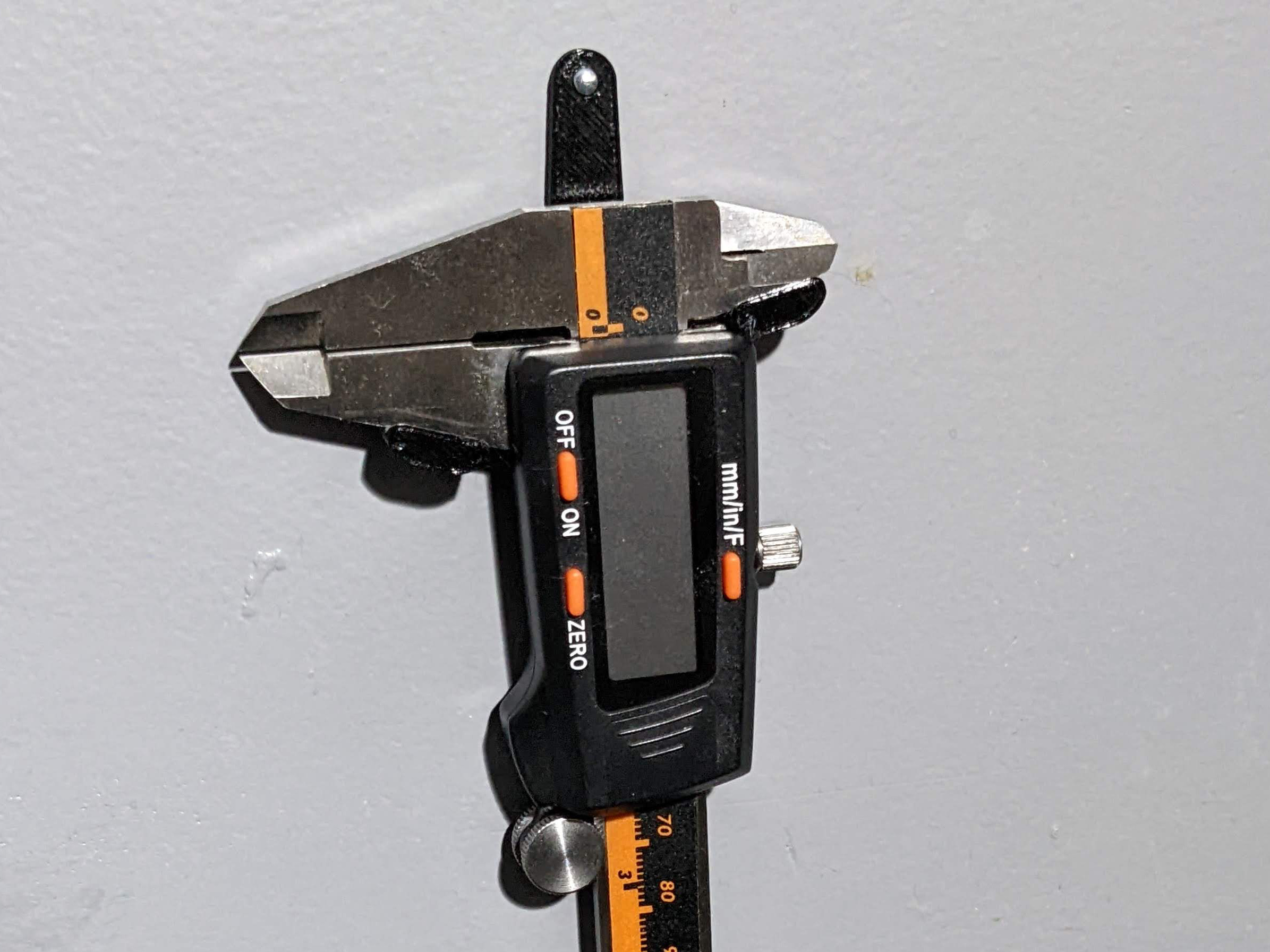 Caliper Wall Mount / Holder / Hanger for Dial and Digital Calipers With Nail Hole