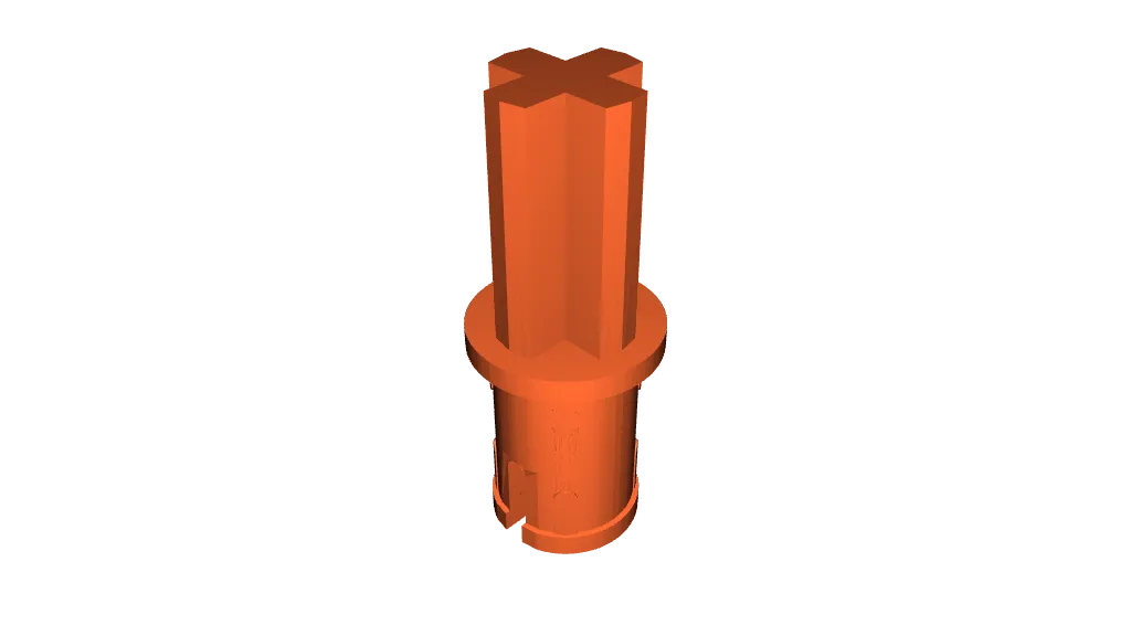Lego Compatible (43093.dat) Technic Axle Pin with Friction by