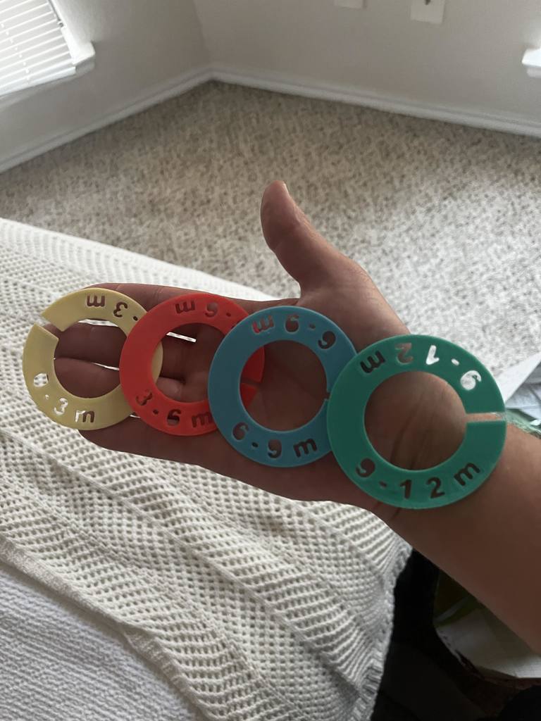 Baby Closet Hanger Dividers
