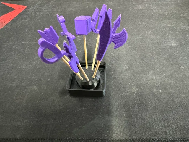 Gridfinity - 1x1 Toothpick Holder