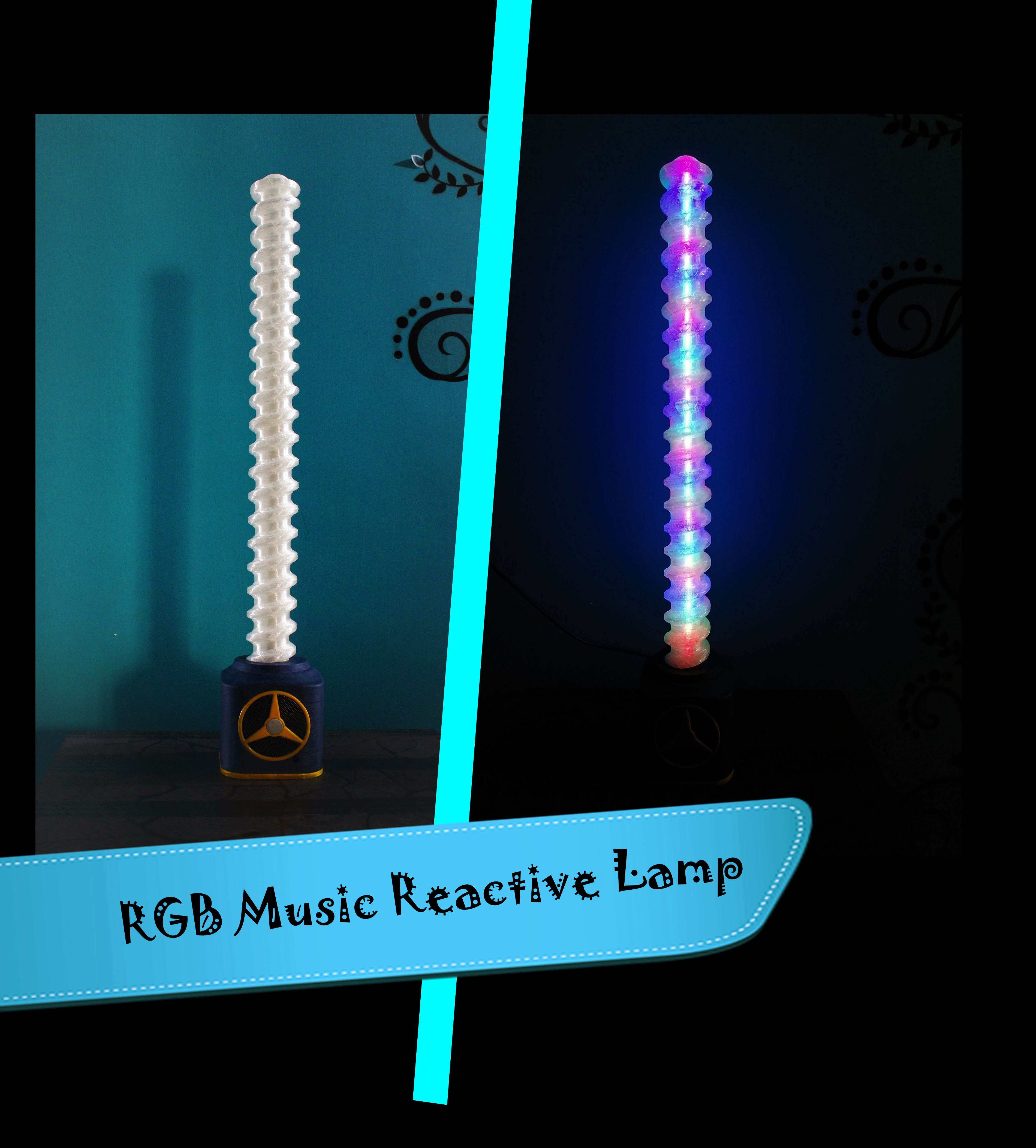 RGB Music Reactive Lamp