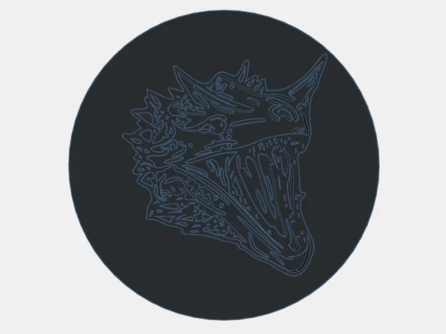House Of the Dragon Caraxes Wall Art