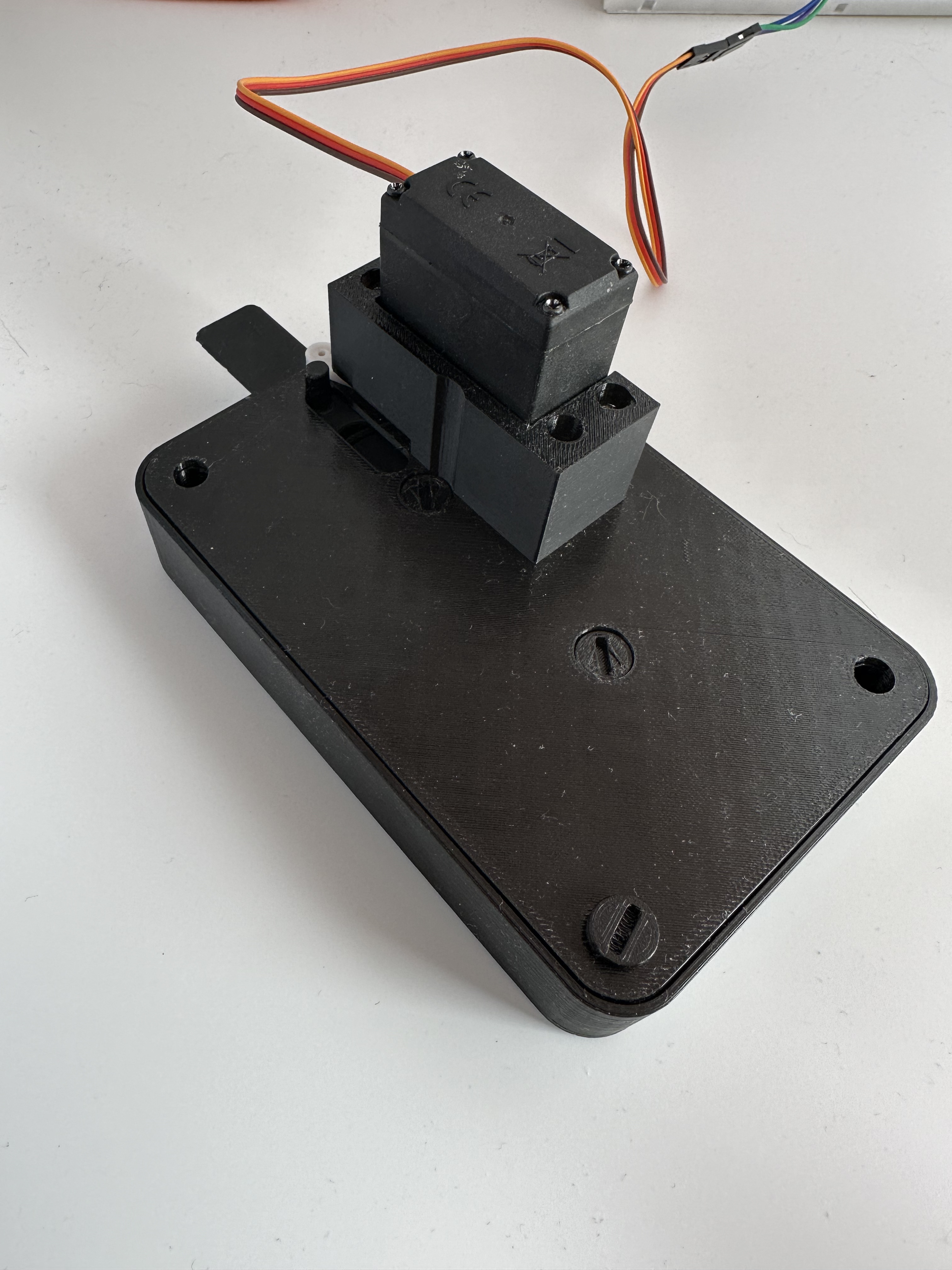 Automated 7 Segment mechanical counter 3D model thumbnail