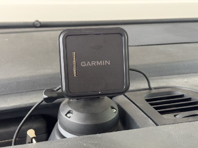 A simple mount for a Garmin Camper Navi (Cupholder solution) to use in a Mercedes Sprinter Cockpit, preview image from the creator on Printables