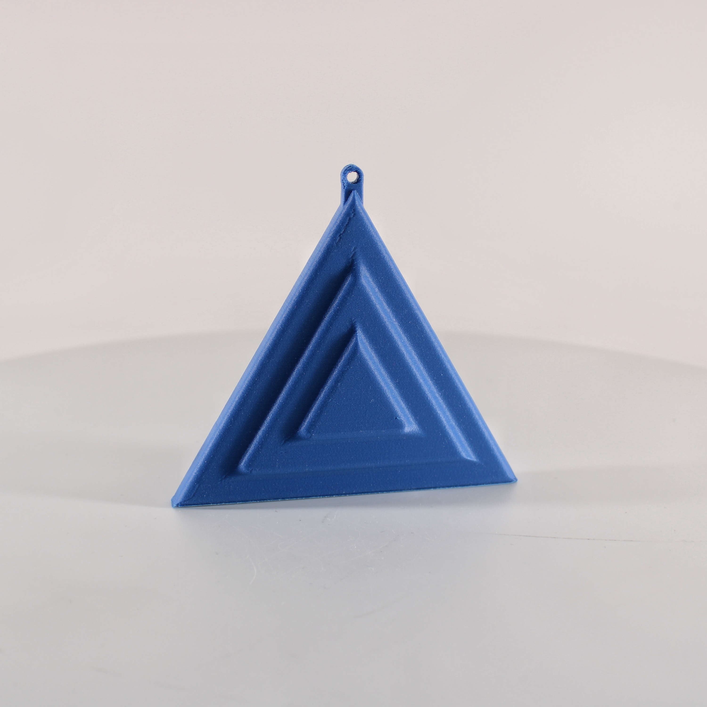 Additive Triangle Tree Ornament, Christmas Decor by Slimprint