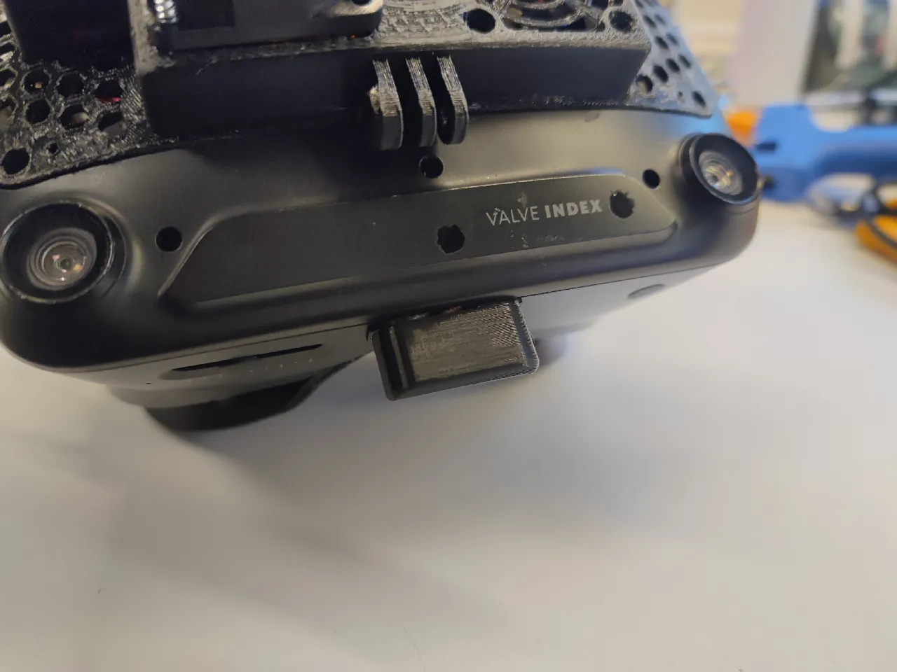 Valve index face tracking camera mount by Squishy | Download free