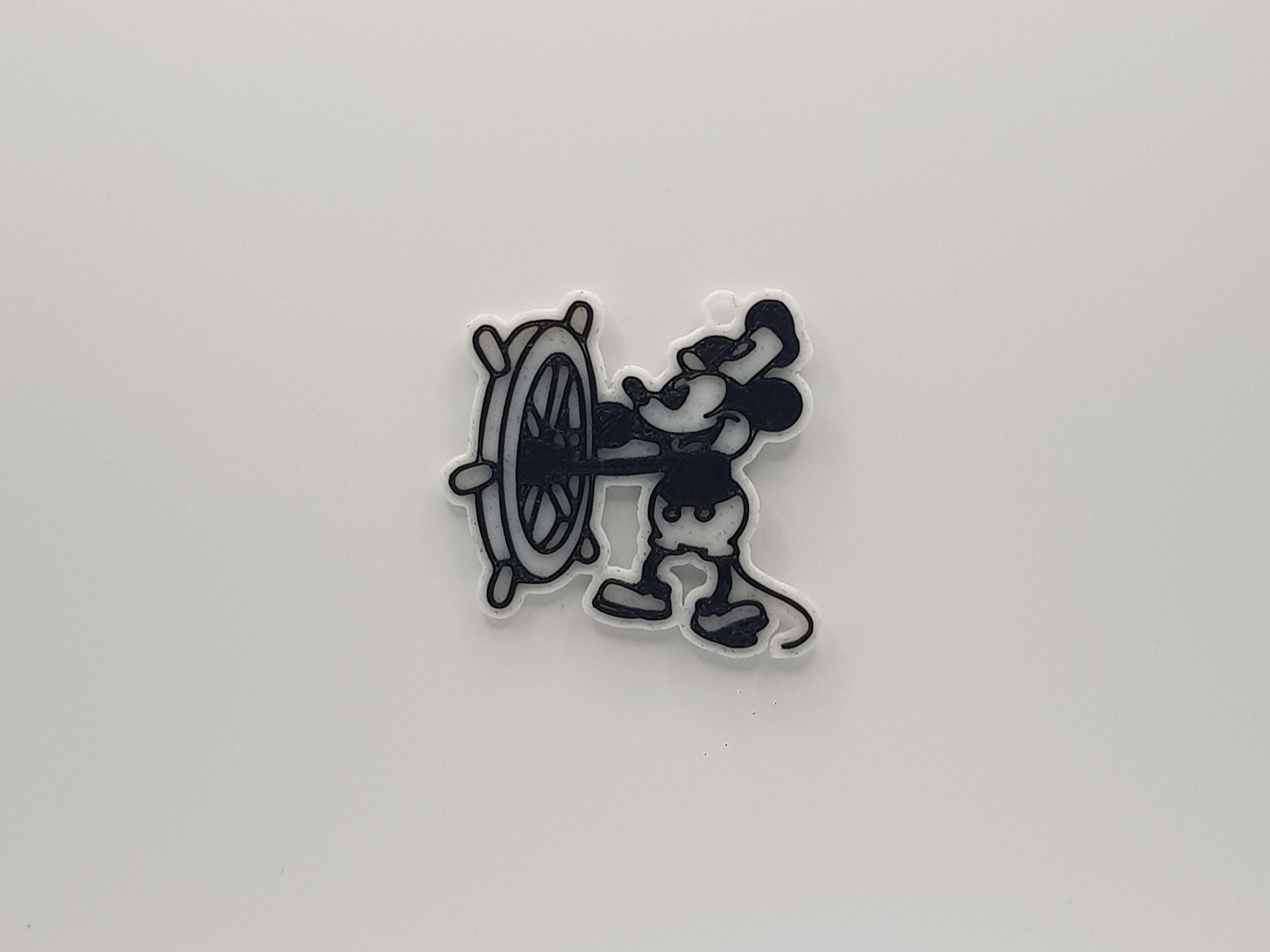 Steamboat Willie's Mickey Mouse Keychain