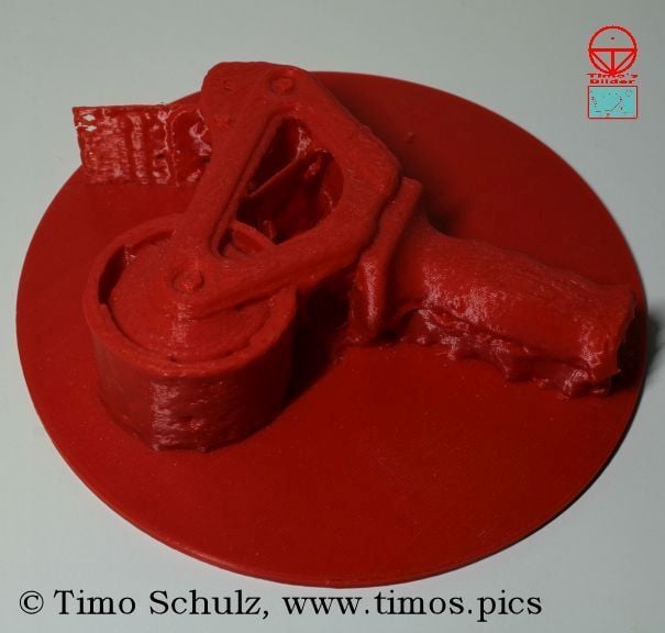 3D Scan eines Klebebandabrollers