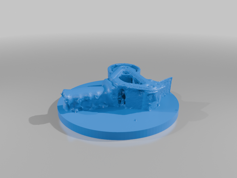 Miniatura 9 do modelo 3D 3D Scan eines Klebebandabrollers