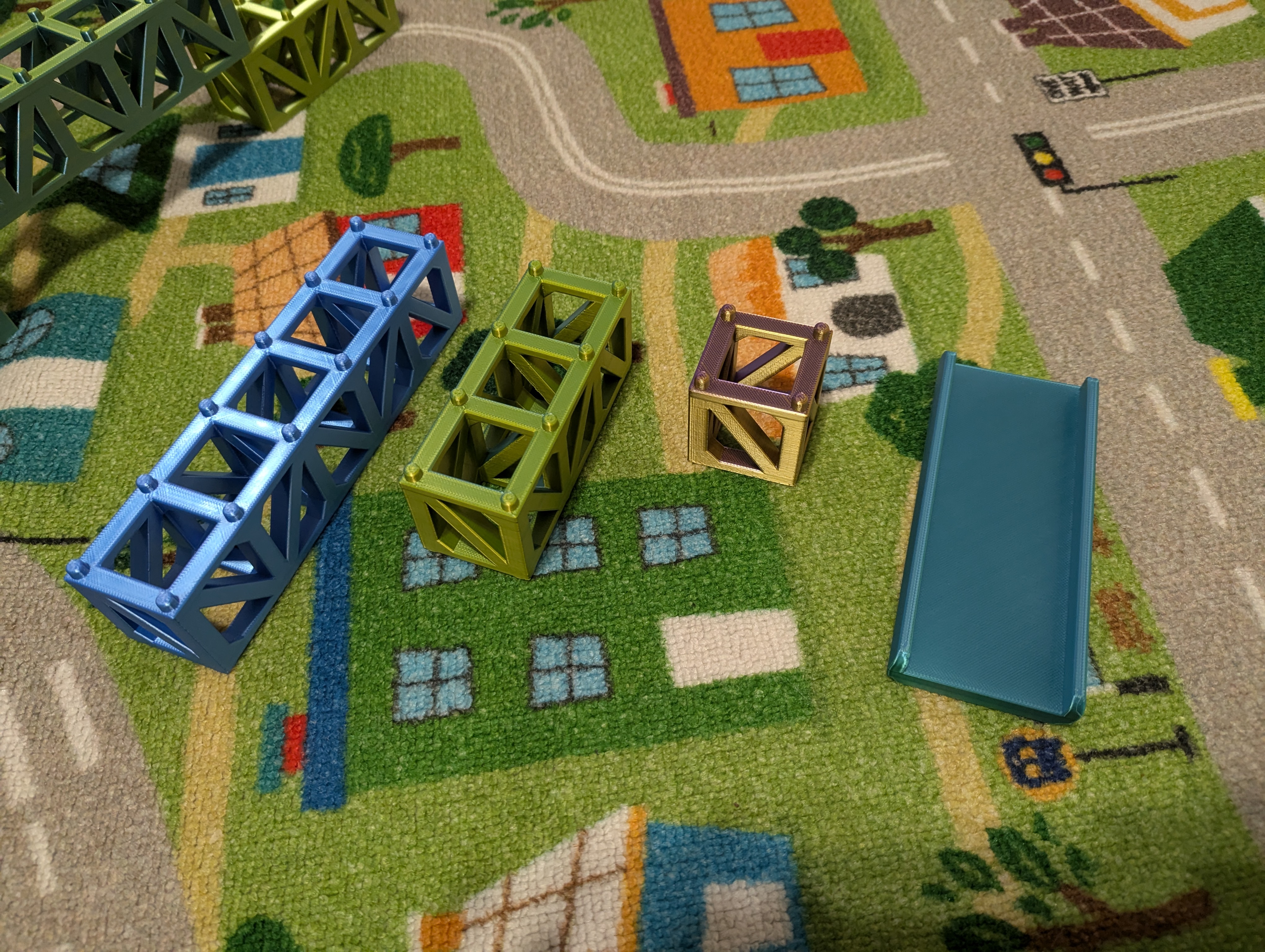 Miniatura 4 do modelo 3D Stacking Block Toys