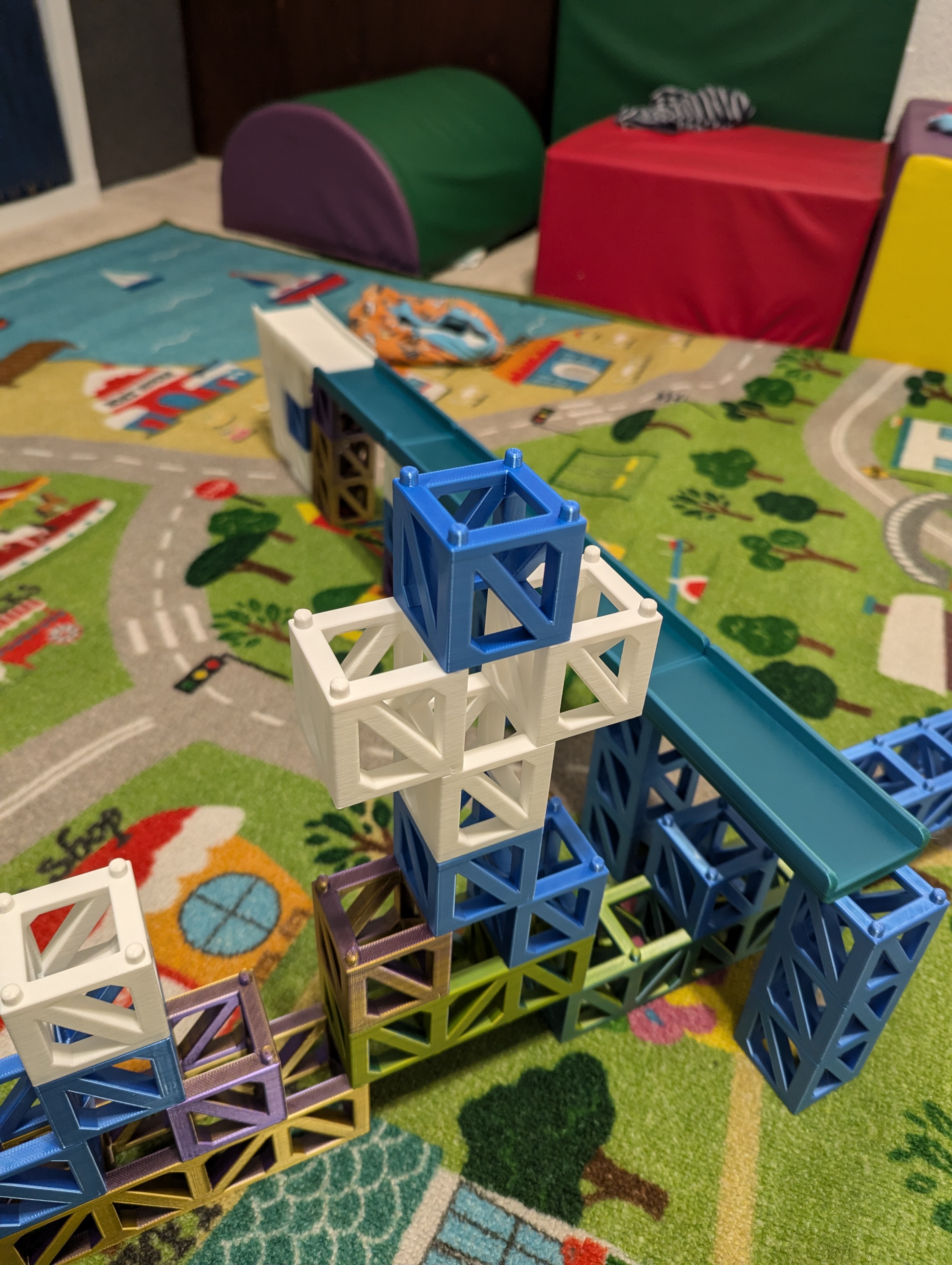 Miniatura 3 do modelo 3D Stacking Block Toys