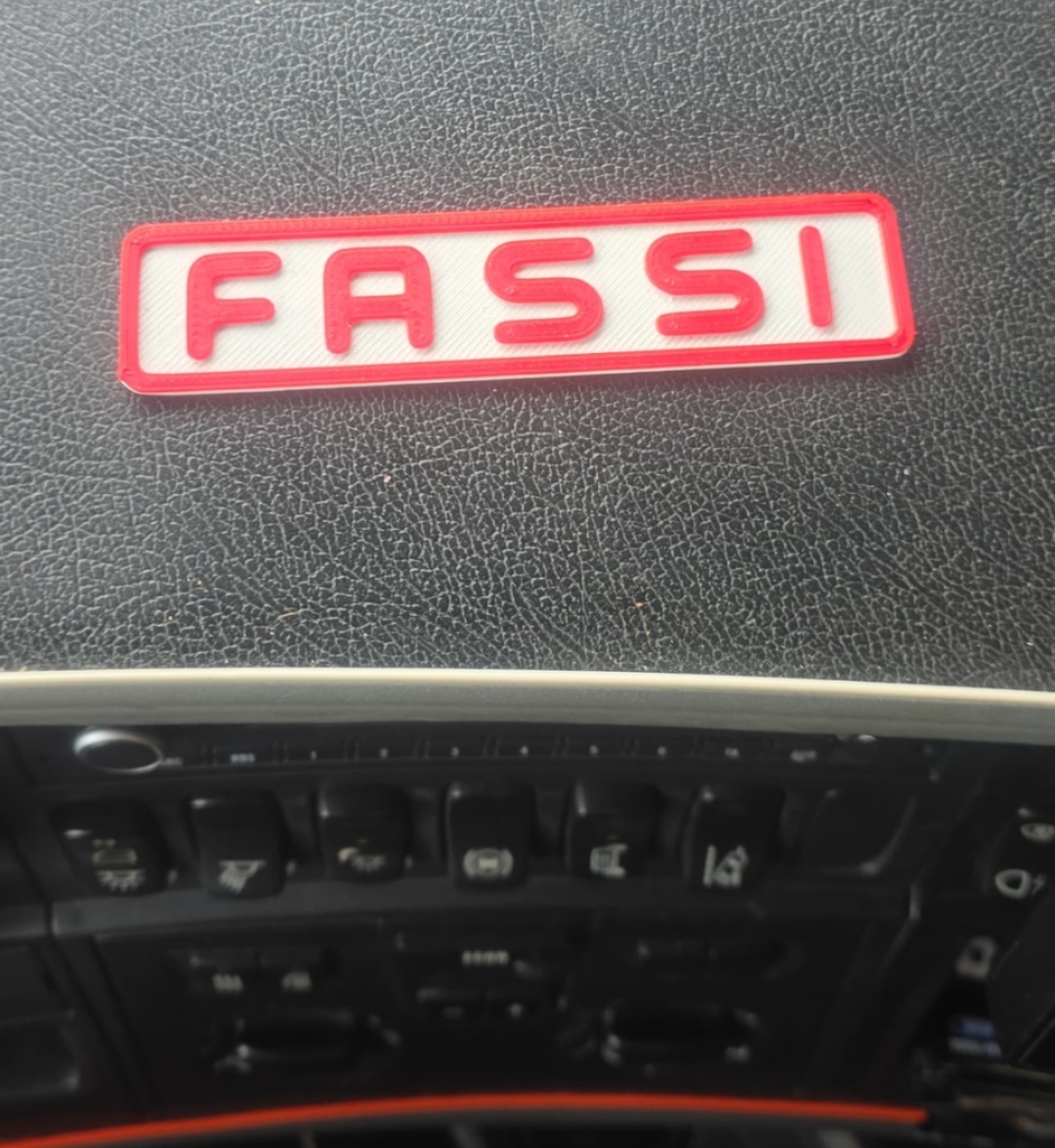 Fassi logo by Isakbiker | Download free STL model | Printables.com