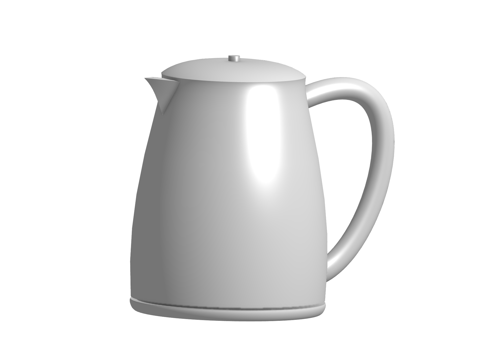 Kettle model 1:10 scale
