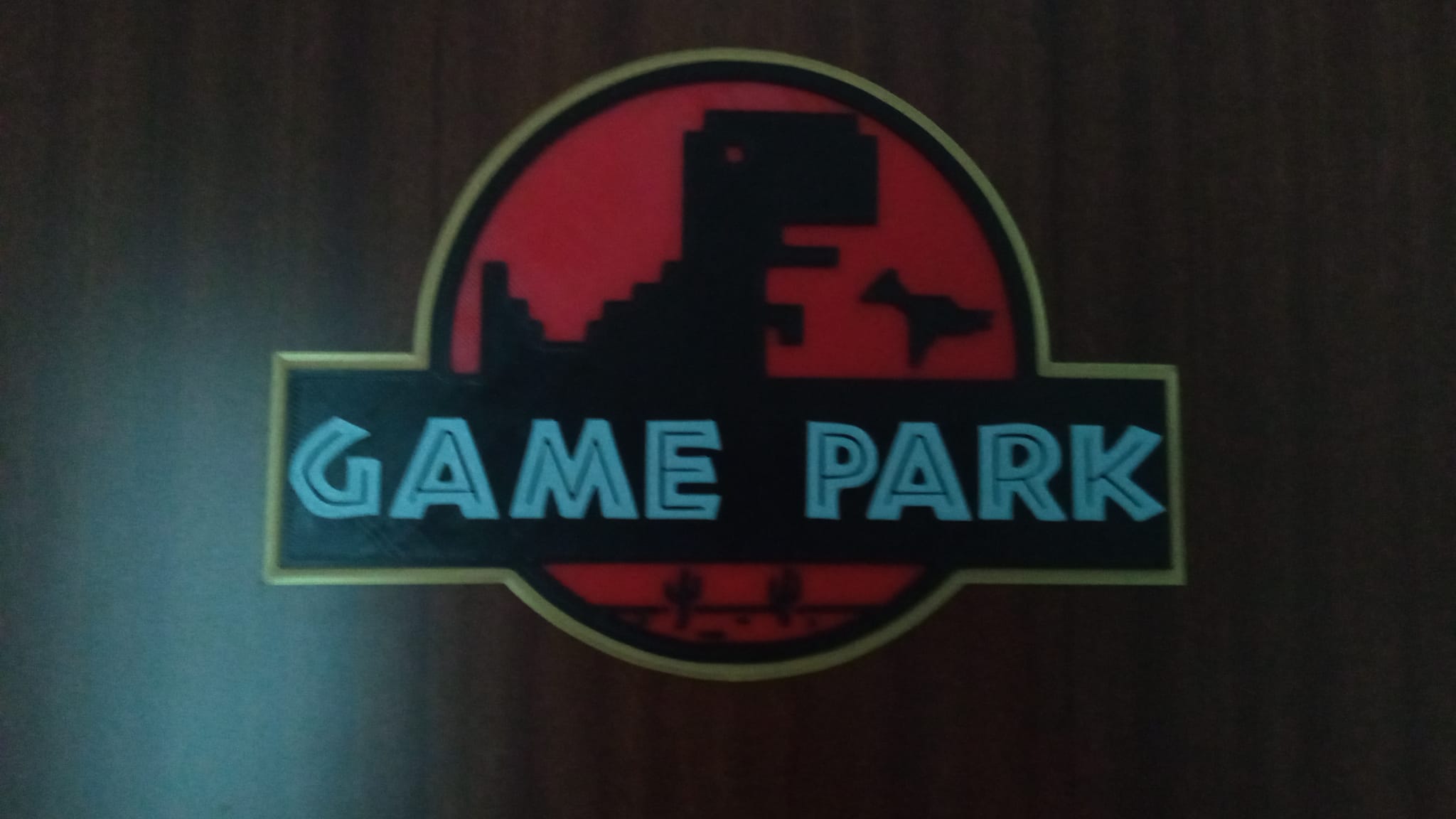 Jurasic park-Game Park sign by 3D Studio | Download free STL model ...