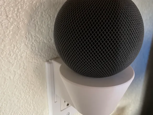HomePod mini wall outlet shelf