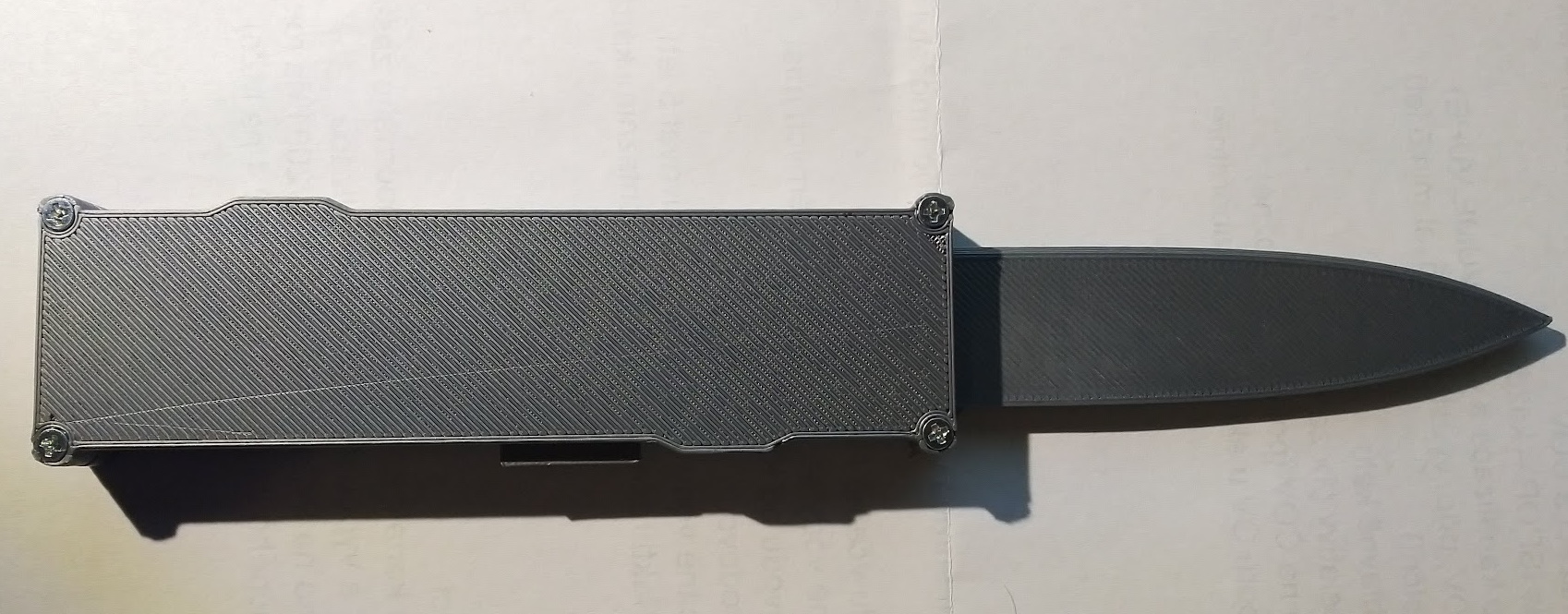 Double Action OTF Knife prototype model