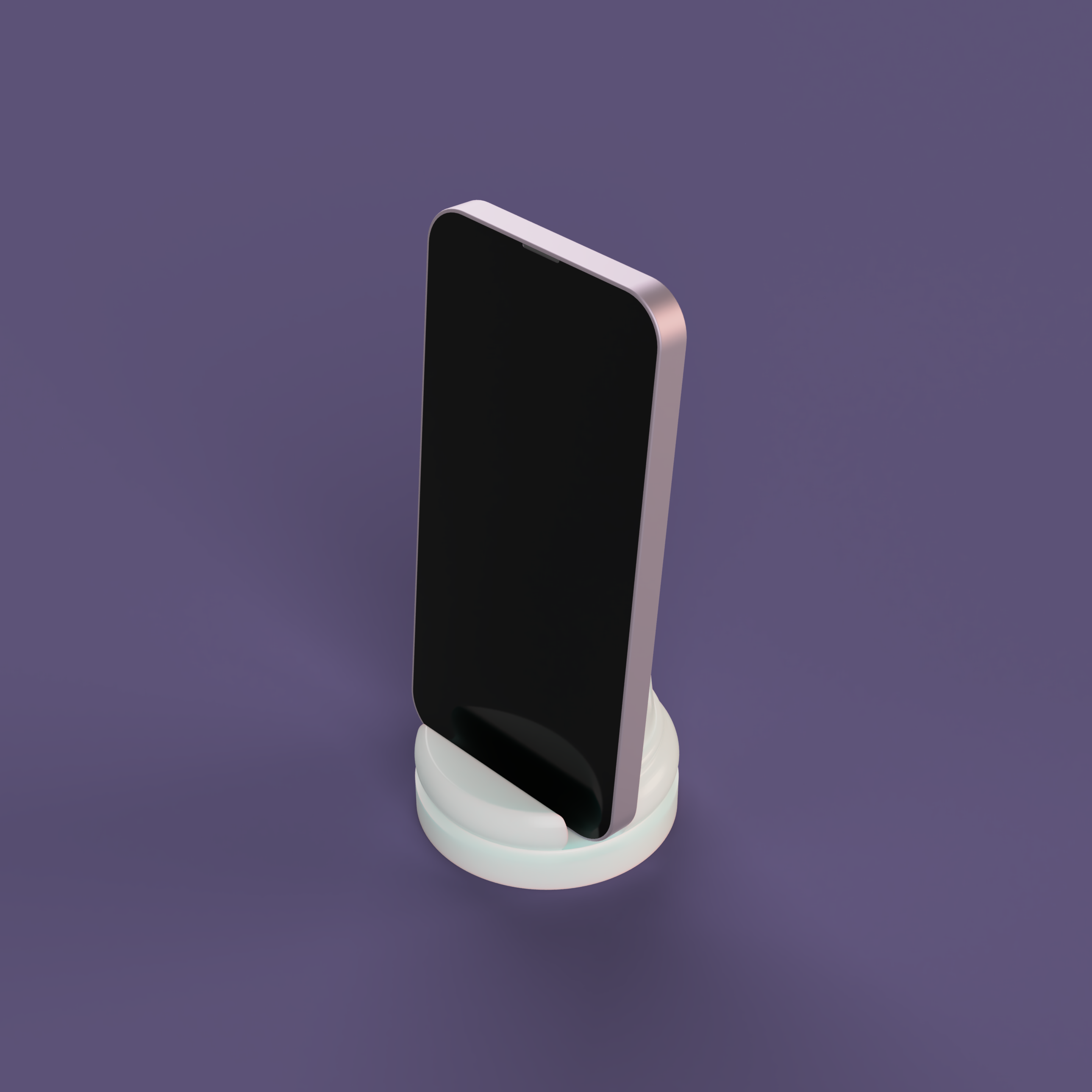 Pillar Phone Stand by Axolucy | Download free STL model | Printables.com