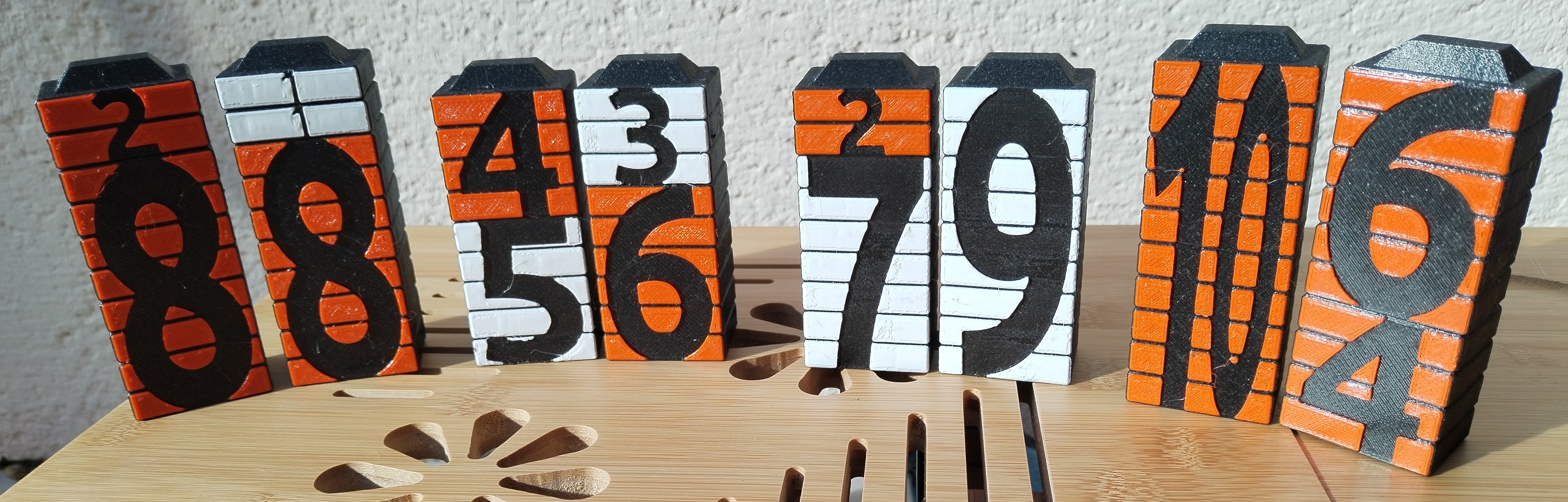 Stacking number blocks children's math toy by Étienne Download free